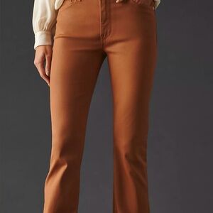 Anthropologie Brown Wide-Leg Jeans